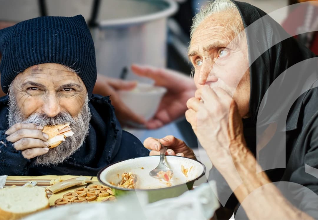 Soup kitchens for homeless